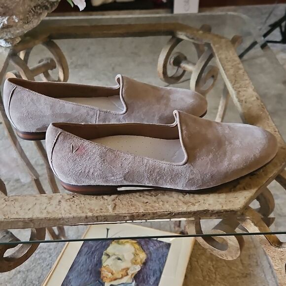 Vionic Willa Taupe Suede Loafers Size 8 - Picture 8 of 12